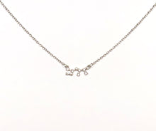 Load image into Gallery viewer, Sagittarius Zodiac Constellation Necklace Silver
